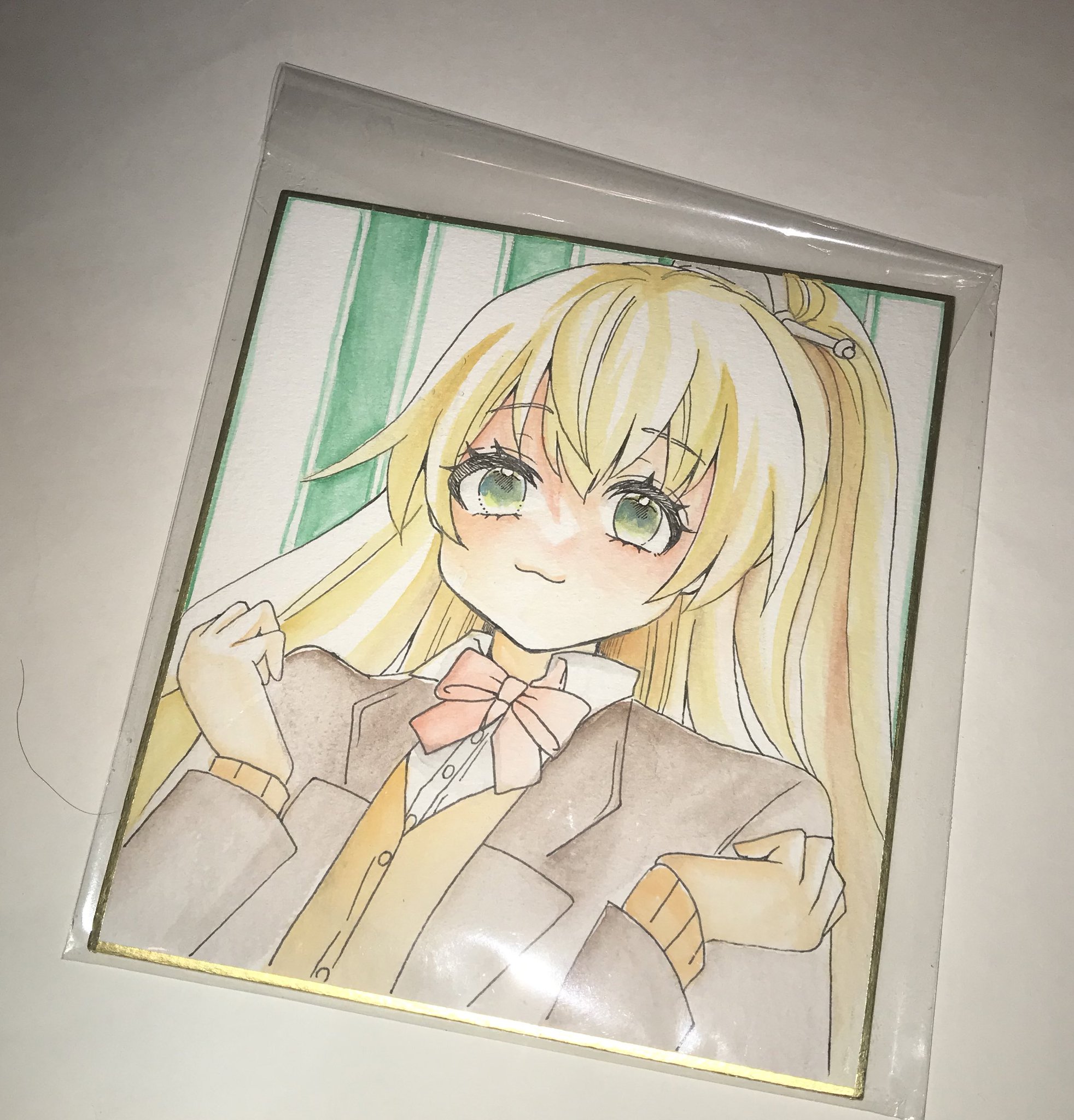 片恋未亡人 鮎村幸樹 直筆 イラスト サイン 色紙 片恋未亡人 鮎村幸樹 直筆 イラスト サイン 色紙 片恋未亡人鮎村