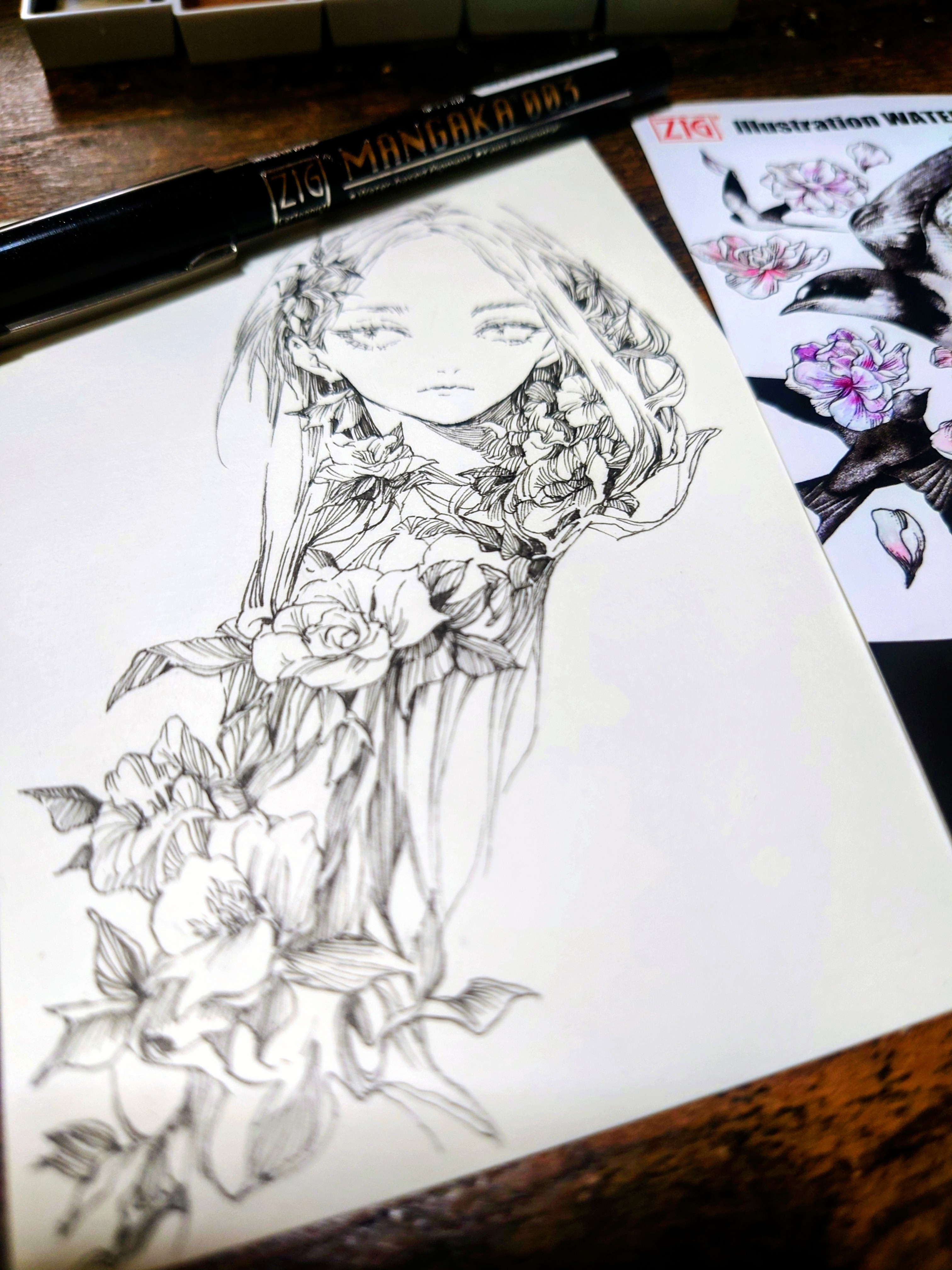 水彩画　インナートリップ　21 アート・チャレンジイベント