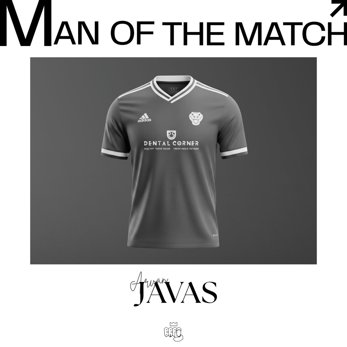 S_CrocsFC's tweet image. @arvanpunk is our Man of the Match for the week
Presented by (open for endorse)

#LetTheCrocsRocks