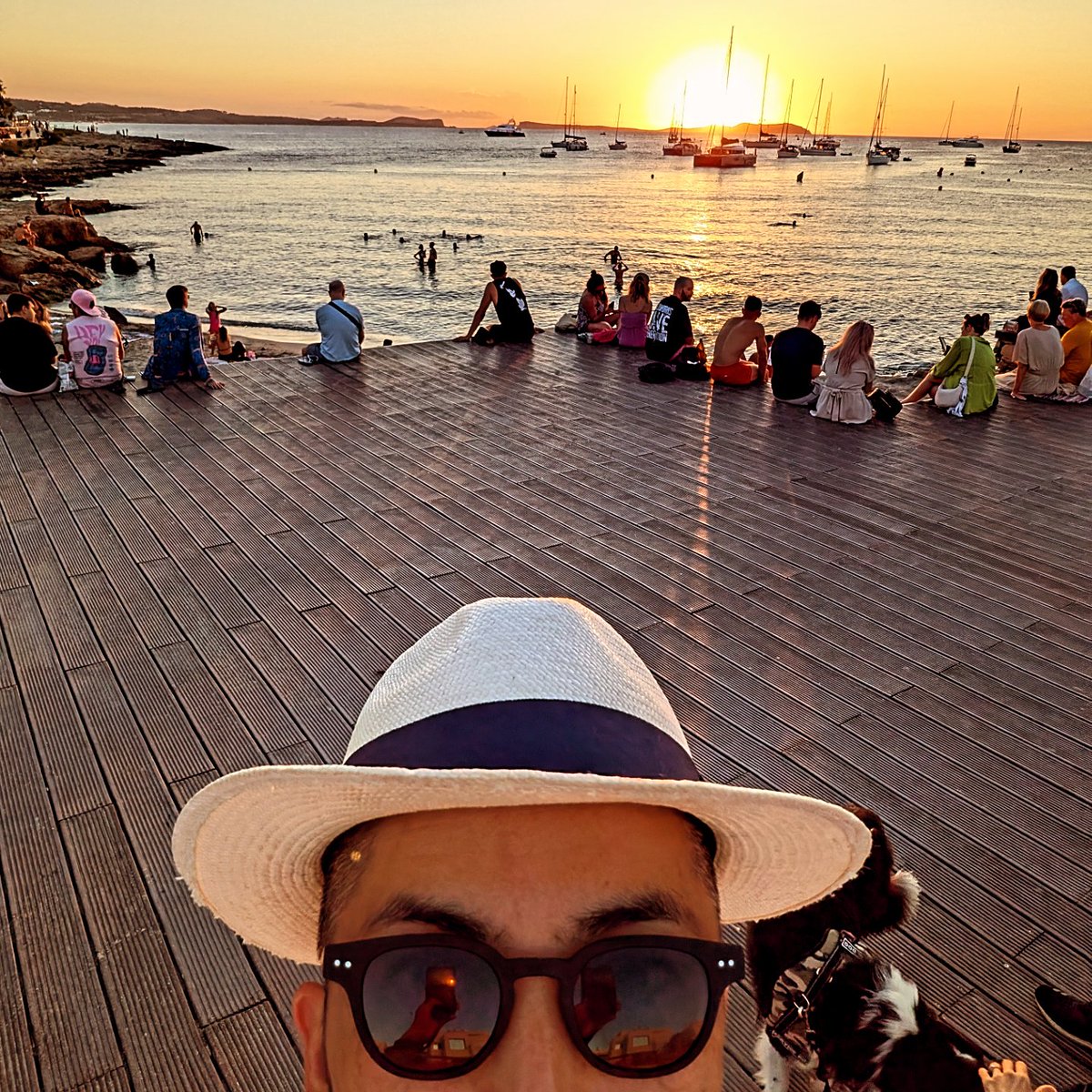 イビザの夕日