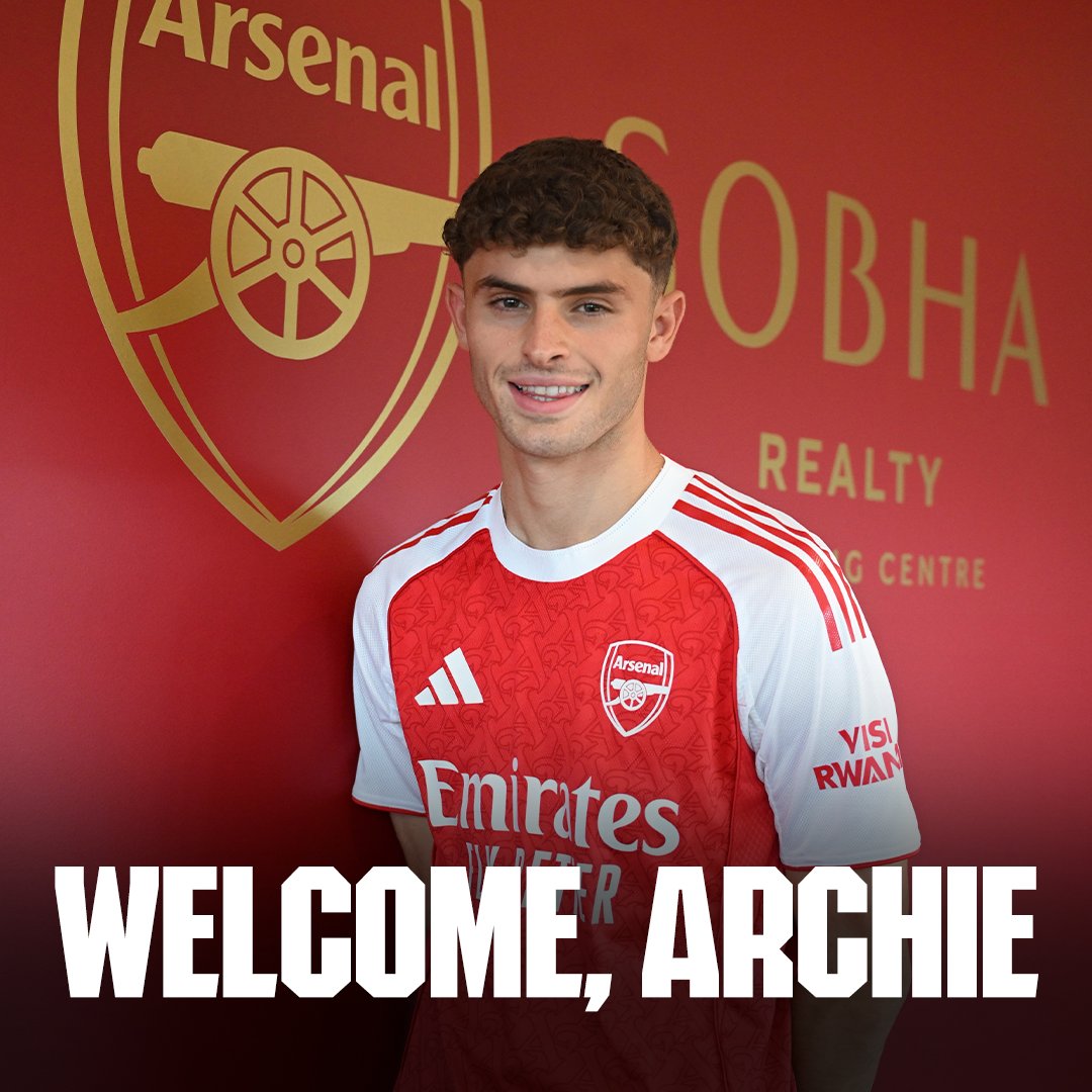 ArsenalAcademy's tweet photo. Welcome to The Arsenal, Archie Stevens ❤️ 

The 19-year-old winger joins after a successful trial period 👇