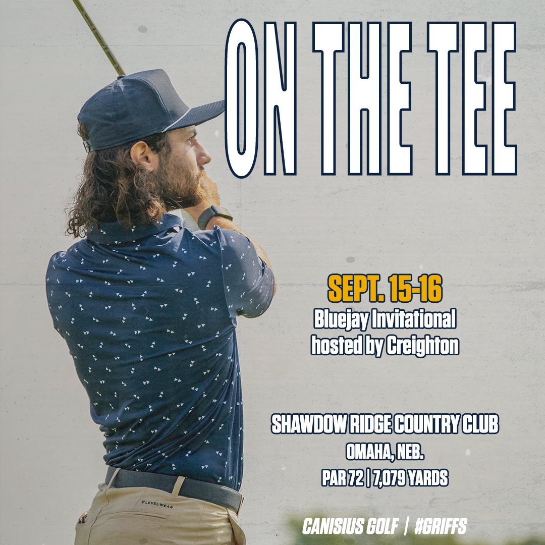 OMAHA!

For the first time in program history, the #Griffs play west of the Mississippi River in the fall season as the team takes part in the Bluejay Invitational in Omaha, Neb.

📊 tinyurl.com/yfamkyeh

#MAACGolf
