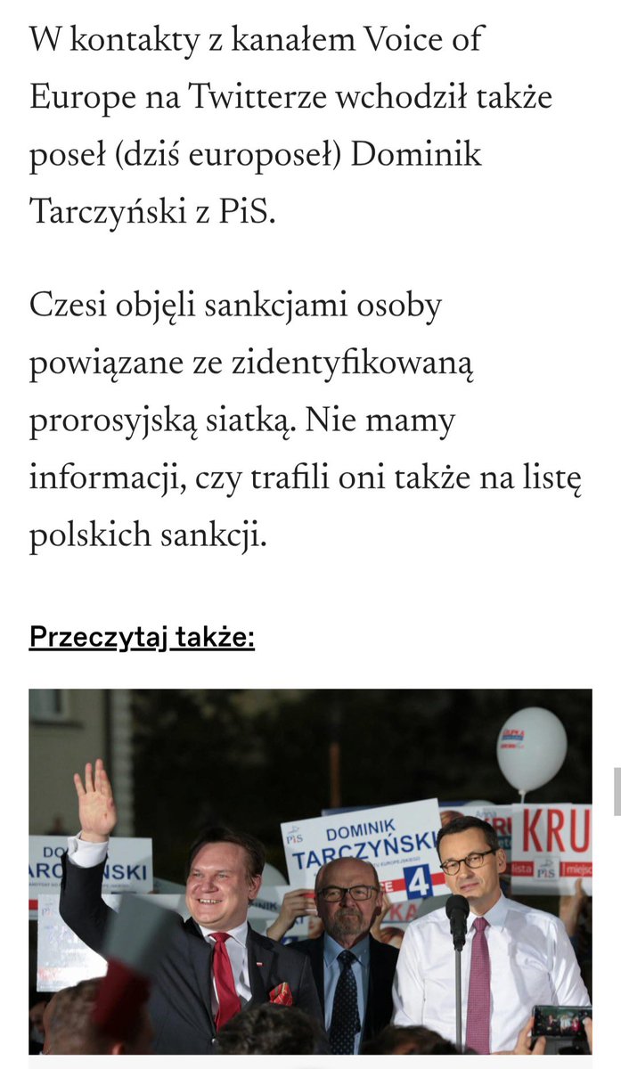 No proszę, czeskie służby w 2024 r. potrafiły wyłapać tropy i wskazać Tarczyńskiego w kontekście ruskiej siatki szpiegowskiej, a w Polsce? Cisza jak makiem zasiał. ABW udaje, że nie widzi problemu, jakby „patriotyzm” w wydaniu PiS-u dawał immunitet na wszystko. Efekt? Facet z