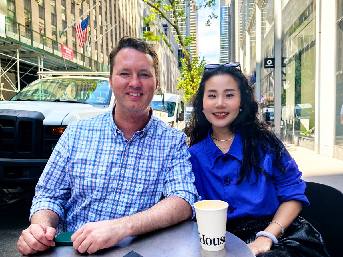 Thrilled to reconnect with our friend and fellow Hunan native, Michael, here in New York City! 😀

It's such a joy to catch up after all this time. Looking forward to more fun collaborations and exciting moments we'll share down the line. Here's to the next chapter!

#BTC #CANG