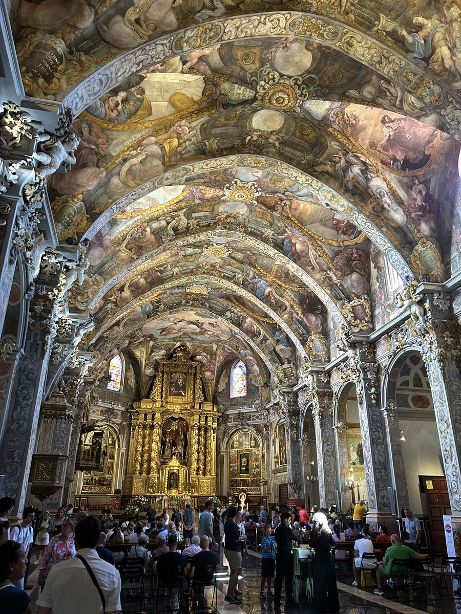 tmari67's tweet photo. Recientemente tuve la suerte de visitar la iglesia de San Nicolás en mi ciudad, Valencia. Creo que es algo majestuoso y digno que todos los valencianos puedan disfrutar #capillasixtinavalenciana https://t.co/yDdMepwGd5