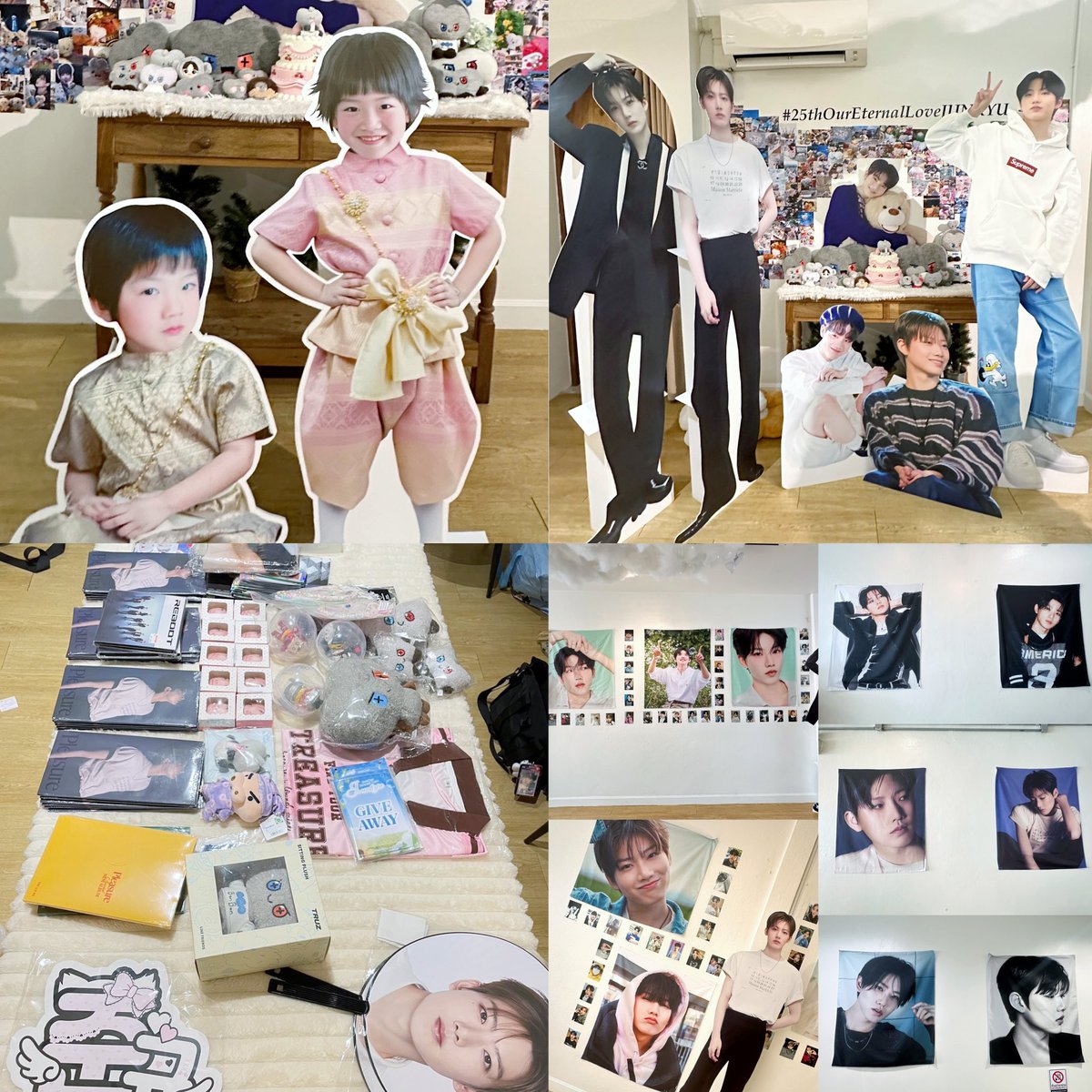 KIMJUNKYU THAILAND 🐨 (@kimjunkyu_th) on Twitter photo 🎂 𓈒 𝑲𝒊𝒎 𝑱𝒖𝒏𝒌𝒚𝒖 𝑩𝒊𝒓𝒕𝒉𝒅𝒂𝒚 𝑪𝒂𝒇𝒆 𓈒 🎂
ㅡ 〘 #25thOurEternalLoveJUNKYU 〙 ㅡ
🌟 𝑺𝒑𝒆𝒄𝒊𝒂𝒍 𝑻𝒉𝒂𝒏𝒌 🌟
ㅡ ทีมทึเมอาสา ㅡ
( จัดตกแต่ง / เก็บของ / ดูแลความเรียบร้อย )
<a href="/jnishappy4289/">*・῾ ᵎ 🌈 จอนอᴶᴺෆ 🌻 ꒱ 🍒</a>
<a href="/ppjenniejane/">‧₊˚명주♡⋆ ༘</a>
<a href="/MYTREASURE12TH/">#MidnightMagicWithTREASURE 🕯️🪄</a>
<a href="/PearLLMMook/">🦋🐶PearL🍀LM🦆🐰</a>
<a href="/babehoonie_/">BaBe Hoonie 🎸❤️🔥 ♡₊˚ ・₊✧</a>
<a href="/ppkooko/">ᴘᴡ ིྀ - ᡣ₊˚ 🐈⬛ᯓ🍒 ⟢🩶</a> 🎂 𓈒 𝑲𝒊𝒎 𝑱𝒖𝒏𝒌𝒚𝒖 𝑩𝒊𝒓𝒕𝒉𝒅𝒂𝒚 𝑪𝒂𝒇𝒆 𓈒 🎂
ㅡ 〘 #25thOurEternalLoveJUNKYU 〙 ㅡ
🌟 𝑺𝒑𝒆𝒄𝒊𝒂𝒍 𝑻𝒉𝒂𝒏𝒌 🌟
ㅡ ทีมทึเมอาสา ㅡ
( จัดตกแต่ง / เก็บของ / ดูแลความเรียบร้อย )
<a href="/jnishappy4289/">*・῾ ᵎ 🌈 จอนอᴶᴺෆ 🌻 ꒱ 🍒</a>
<a href="/ppjenniejane/">‧₊˚명주♡⋆ ༘</a>
<a href="/MYTREASURE12TH/">#MidnightMagicWithTREASURE 🕯️🪄</a>
<a href="/PearLLMMook/">🦋🐶PearL🍀LM🦆🐰</a>
<a href="/babehoonie_/">BaBe Hoonie 🎸❤️🔥 ♡₊˚ ・₊✧</a>
<a href="/ppkooko/">ᴘᴡ ིྀ - ᡣ₊˚ 🐈⬛ᯓ🍒 ⟢🩶</a>