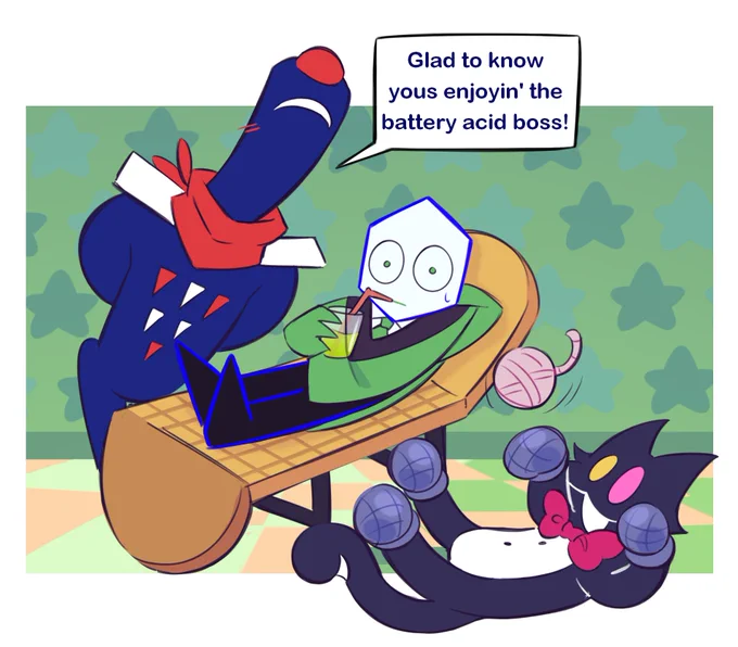 he likes it anyway #deltarune