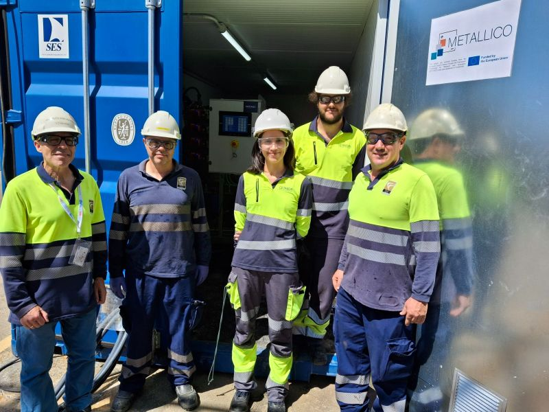 Avances en el proyecto de investigación <a href="/METALLICO_EU/">METALLICO Project</a> con <a href="/cobrelascruces/">Cobre Las Cruces</a> y <a href="/CETAQUA/">Cetaqua</a>: ponemos en marcha el pilotaje para la valorización de #cobalto a partir de residuos mineros.

Más info: metallico-project.eu/Project/Proces…