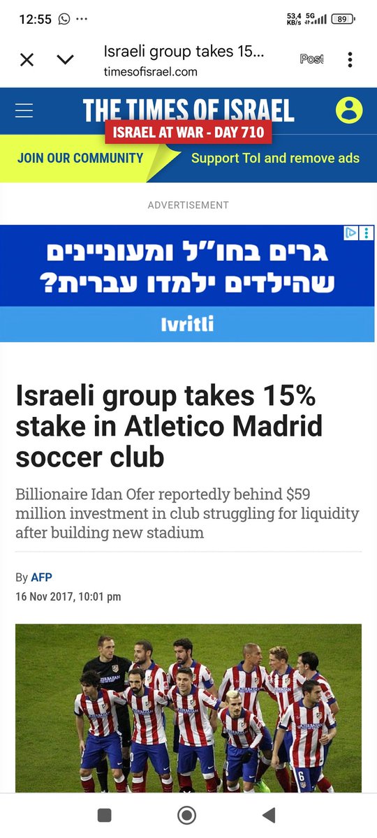 Y ahora qué? También van a promover boicot contra el Atlético de Madrid???
#LaVuelta2025 sí, pero el Atlético de Madrid no? O cómo va el nivel de demagogia hoy?