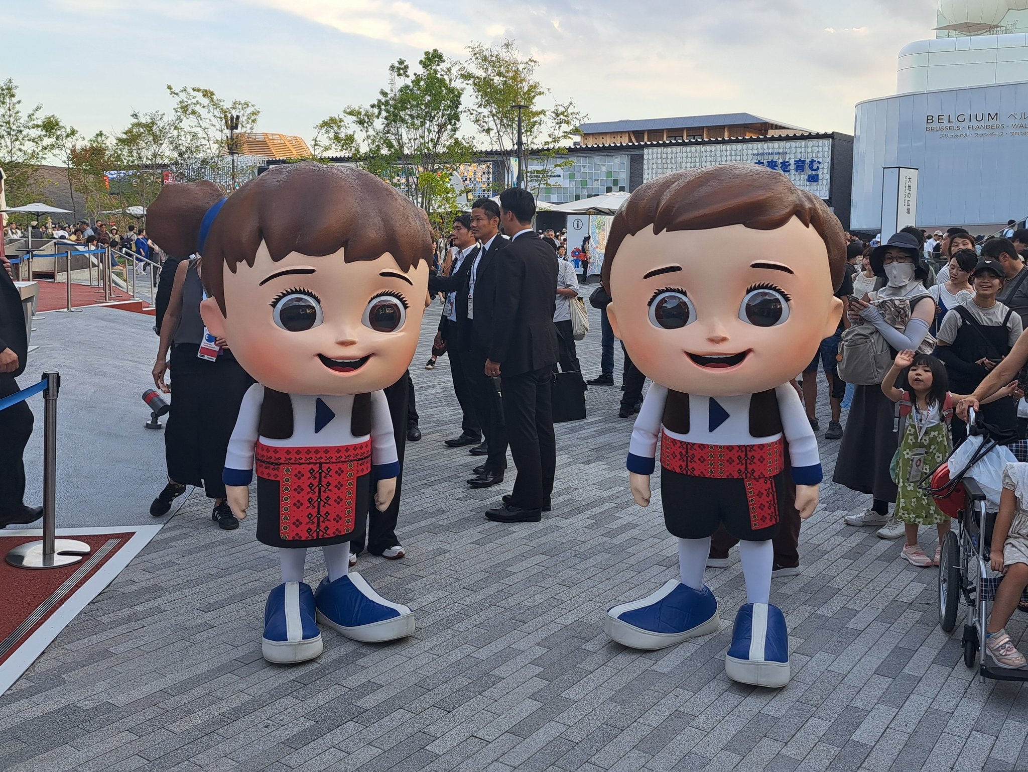 大阪関西万博 セルビア DIYmascot EXPO2025 大阪関西万博 ＃5−4