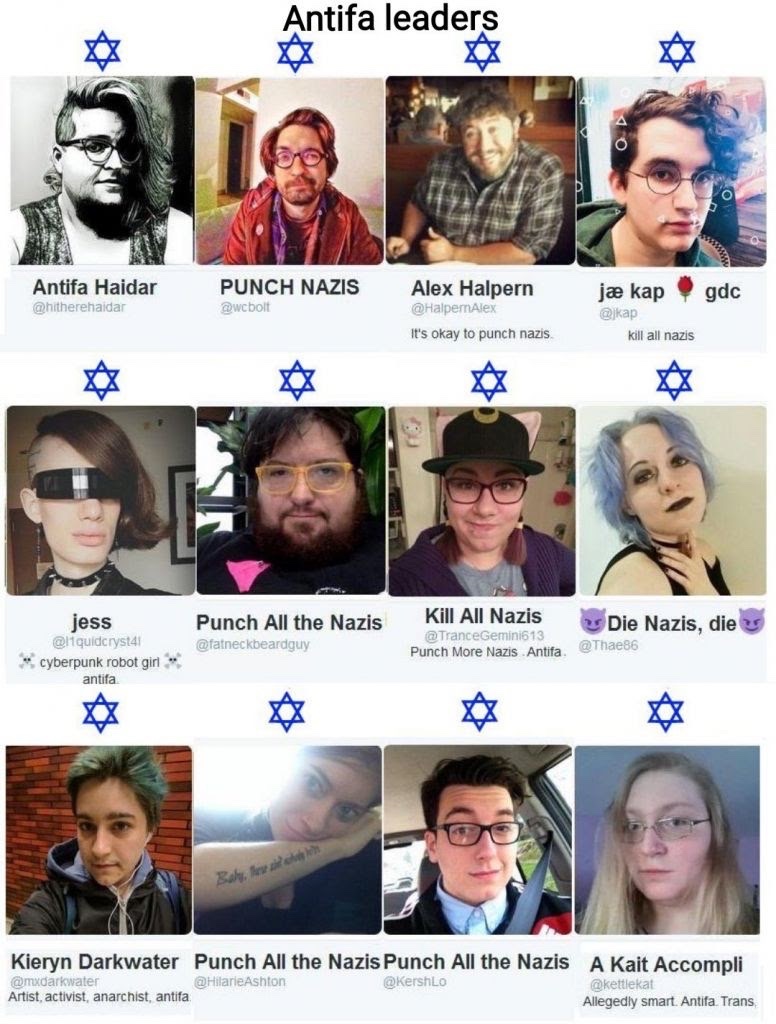 Classicist. ✝️ (@classicist9999) on Twitter photo The reason Antifa leaders are not arrested is simple - they are predominantly jewish and we are not allowed to have anti-Semitism.
You can have Antifa or you can have anti-Semitism. Choose wisely.
Follow <a href="/Classicist9999/">Classicist. ✝️</a> The reason Antifa leaders are not arrested is simple - they are predominantly jewish and we are not allowed to have anti-Semitism.
You can have Antifa or you can have anti-Semitism. Choose wisely.
Follow <a href="/Classicist9999/">Classicist. ✝️</a>