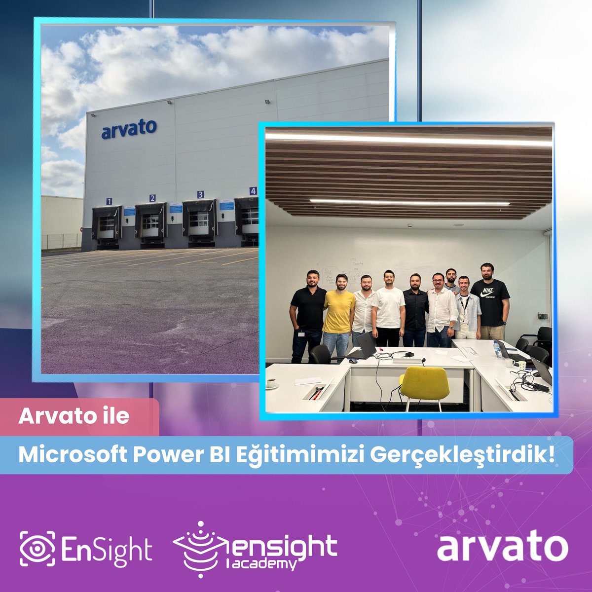 EnSight_inc's tweet image. 🚀 Arvato, Kurumsal Veri Kültürü Yolculuğunda bir kez daha Ensight Academy’i tercih etti!

Katılım sağlayan tüm ekiplere ve emeği geçen herkese teşekkür ederiz.

WE 💙 DATA
 WE Build Futures!

#ensight #ensightacademy #eğitim #powerbi