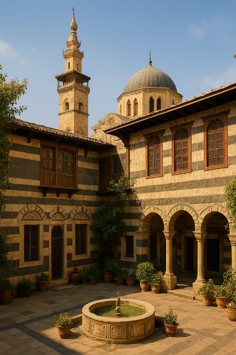 في دمشق، كل حجر يروي قصة، وكل قوس يهمس بالماضي. المدينة هنا ليست مجرد مبانٍ، بل ذاكرة تتنفس. 🕌✨
medium.com/@yousefjbein/%…
#دمشق #IslamicArchitecture #Damascus #العمارة_الإسلامية #Heritage