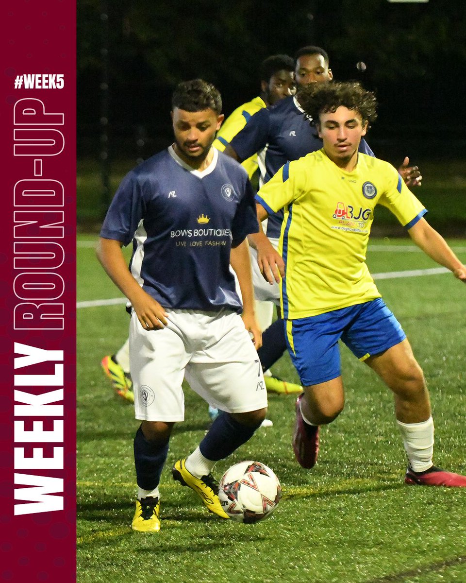 𝙒𝙀𝙀𝙆𝙇𝙔 𝙍𝙊𝙐𝙉𝘿-𝙐𝙋 / #Week5

Review of all the #EAL league football action from the weekend as the September football continued

𝘙𝘦𝘢𝘥 𝘔𝘰𝘳𝘦 ➡️ buff.ly/DnfUFEu