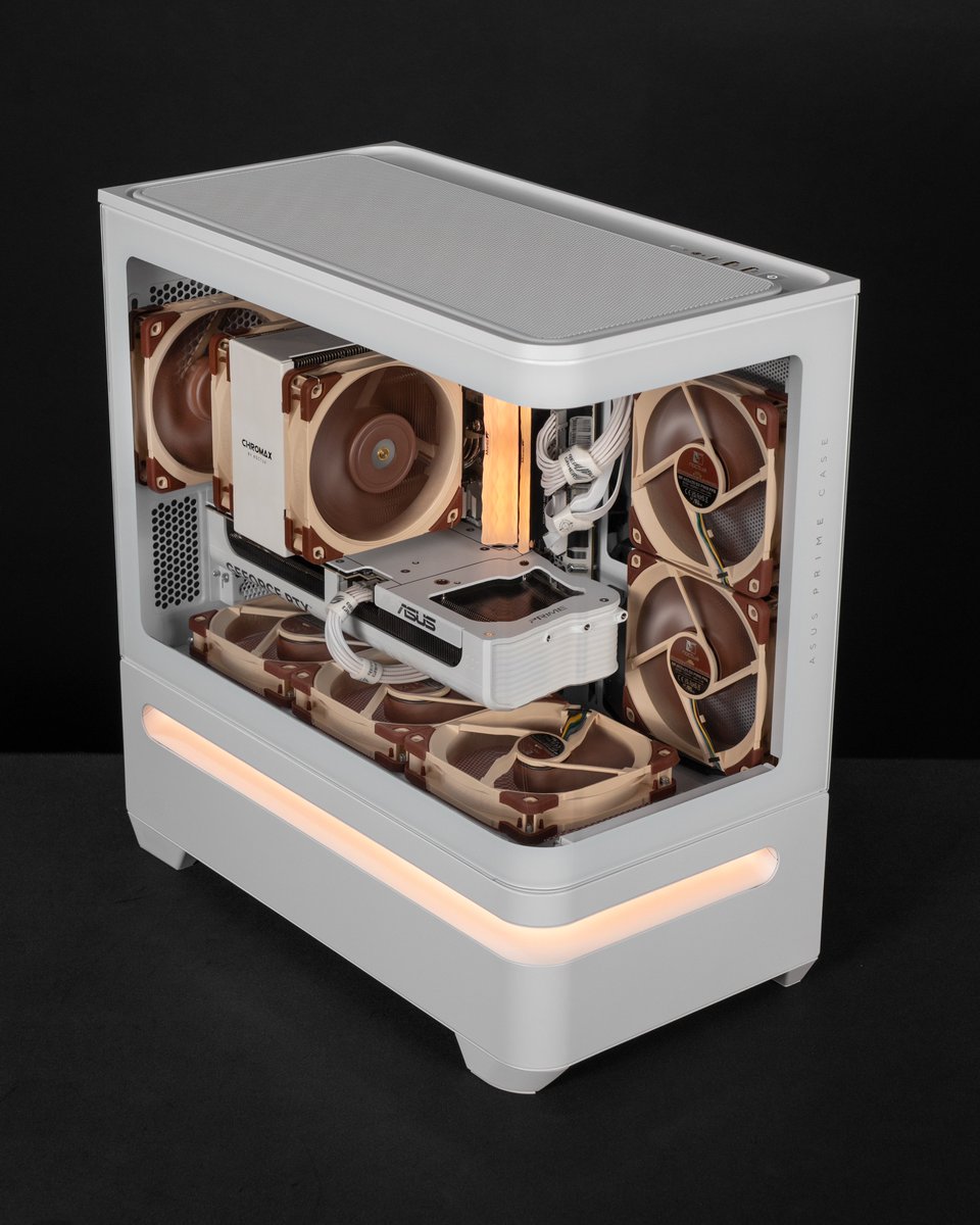 mr_matt_lee's tweet image. How Quiet? Yes 🤫 Check out our latest build featuring the Prime AP202 chassis, filled with Noctua cooling! Where silence meets style, this one certainly hits the sweet spot… Grab a coffee, then go watch the video 👉 youtu.be/wm1HQgY-Ri0

@Noctua_at @ASUSUK #pcbuild #pcgaming
