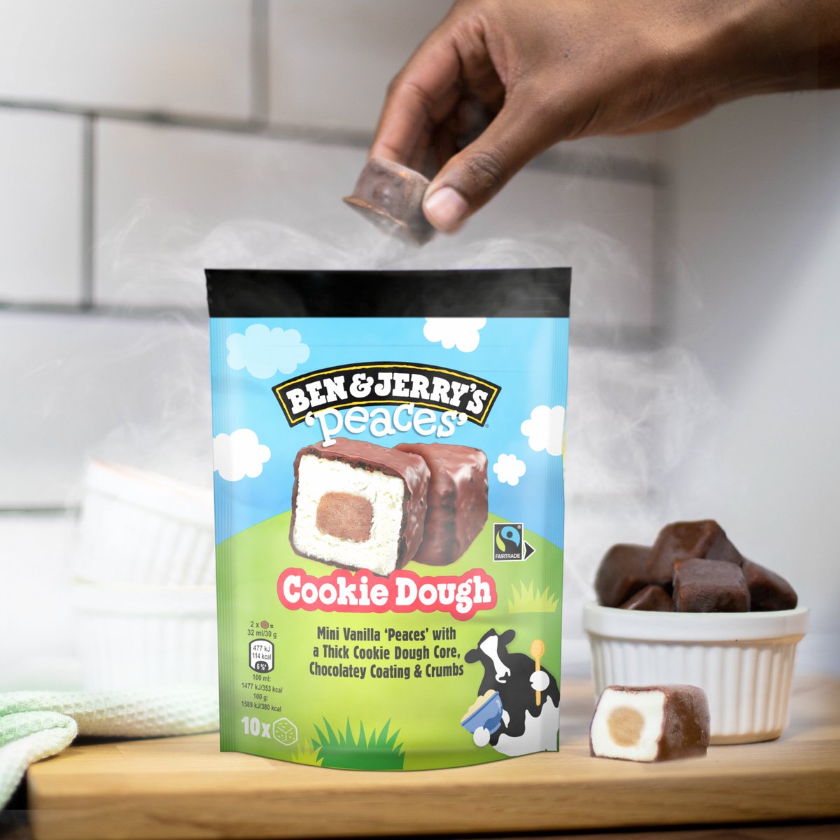 BenAndJerrysEs's tweet photo. Dinos una mentira que todos hayamos dicho alguna vez. Empezamos nosotros: UN PEACES MÁS Y LOS DEJO. 😀😀😀 https://t.co/iU0RG75dnD