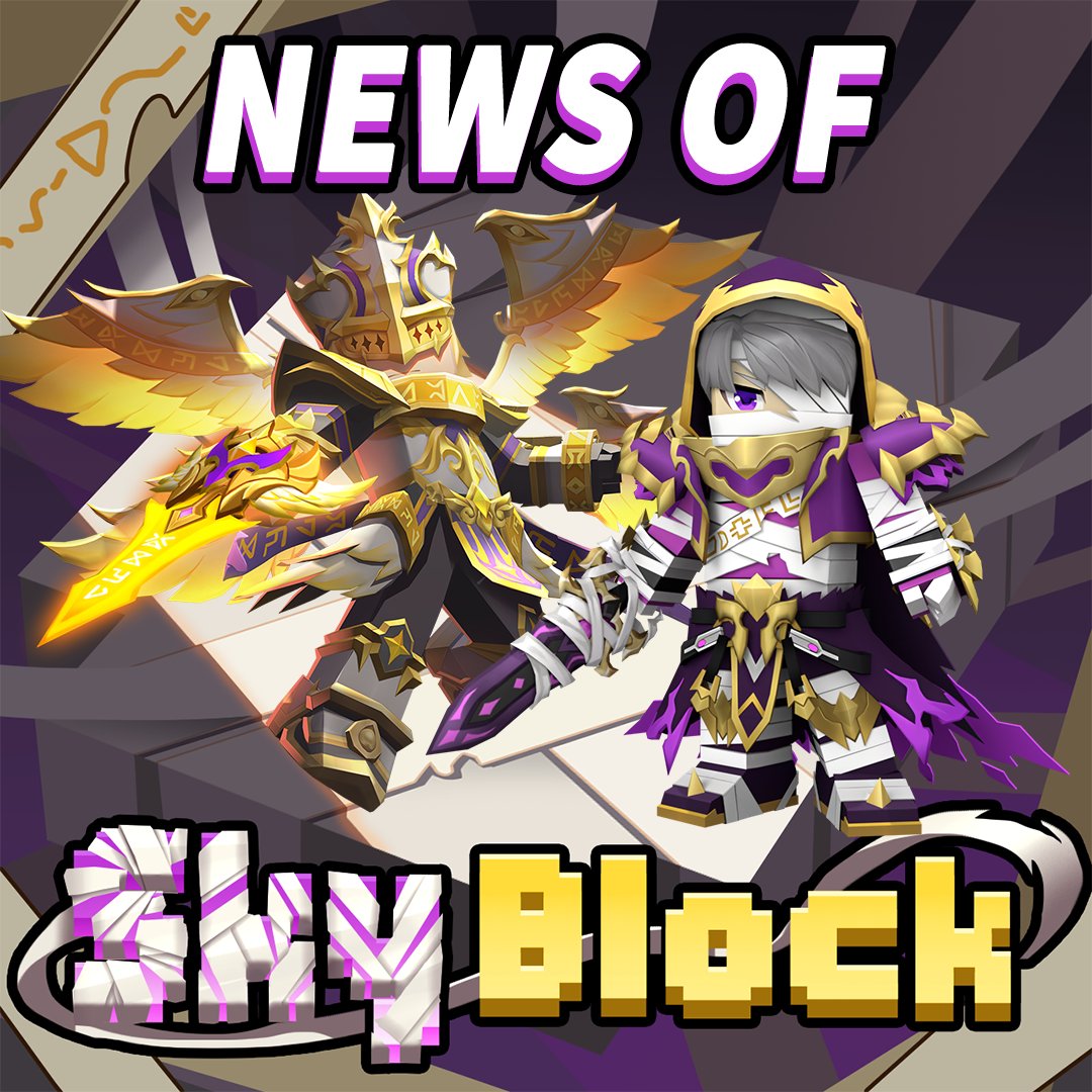 Blockmanfirst's tweet photo. Mummy Theme Armor
Judgment Angel's Sealing Fist Blade
Season 36 - β±οΈ Mummy Theme & Judgment Angel's Sealing Fist Blade/set βοΈ are updated on the Sky Block! Let's go and get them!
#blockmango #blockman #skyblock #blockmangoskyblock https://t.co/C0LeswcPez