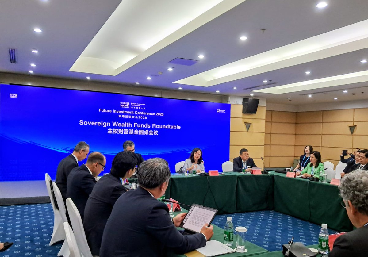COFIDES's tweet photo. 📍 COFIDES en la Future Investment Conference 2025 de la @UNCTAD, que ha congregado en la ciudad china de Xiamen a inversores, instituciones financieras de desarrollo y responsables políticos para abordar retos globales en materia de inversión, sostenibilidad y tecnología. https://t.co/Tqb2KFFswT