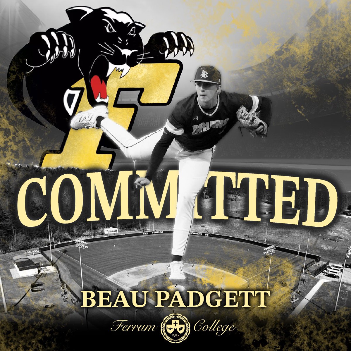 Through the Lord’s grace, support of my amazing family and coaches, I am humbled to announce my commitment to Ferrum College to further my academic and athletic career! This is a dream come true. Excited to get to work at the next level. #GoPanthers