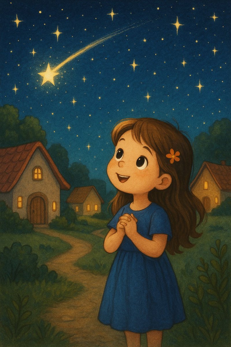 🧚‍♀️ قصة: "النجمة الضائعة"