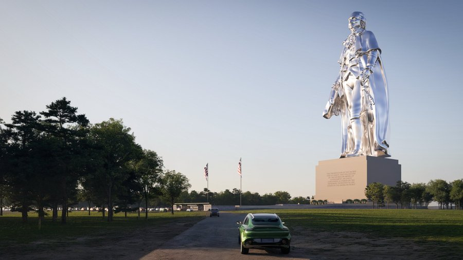 In 10 days the model will be finished.
Then it will become a 150m/500ft statue, to be unveiled 4th July 2026 (America's 250th birthday).
Both Jess Bezos and Marc Andreessen follow the project. Elon liked the roadmap. 
And yet you can still buy $GEORGE <a href="/MoreMonuments/">More Monuments</a> at 300k mcap.