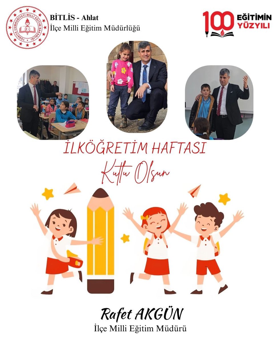 Ahlat İlçe Milli Eğitim (@ahlatilce) on Twitter photo İLKÖĞRETİM HAFTASI KUTLU OLSUN! 🎉
<a href="/tcmeb/">Millî Eğitim Bakanlığı</a> <a href="/Yusuf__Tekin/">Yusuf Tekin</a> <a href="/ahmetkarakaya37/">Ahmet Karakaya</a> <a href="/batuhan__bingol/">Batuhan Bingöl</a> <a href="/kayavedat7580/">Vedat Kaya</a> <a href="/rafetakgn1/">rafet akgün🟢🇹🇷</a> İLKÖĞRETİM HAFTASI KUTLU OLSUN! 🎉
<a href="/tcmeb/">Millî Eğitim Bakanlığı</a> <a href="/Yusuf__Tekin/">Yusuf Tekin</a> <a href="/ahmetkarakaya37/">Ahmet Karakaya</a> <a href="/batuhan__bingol/">Batuhan Bingöl</a> <a href="/kayavedat7580/">Vedat Kaya</a> <a href="/rafetakgn1/">rafet akgün🟢🇹🇷</a>
