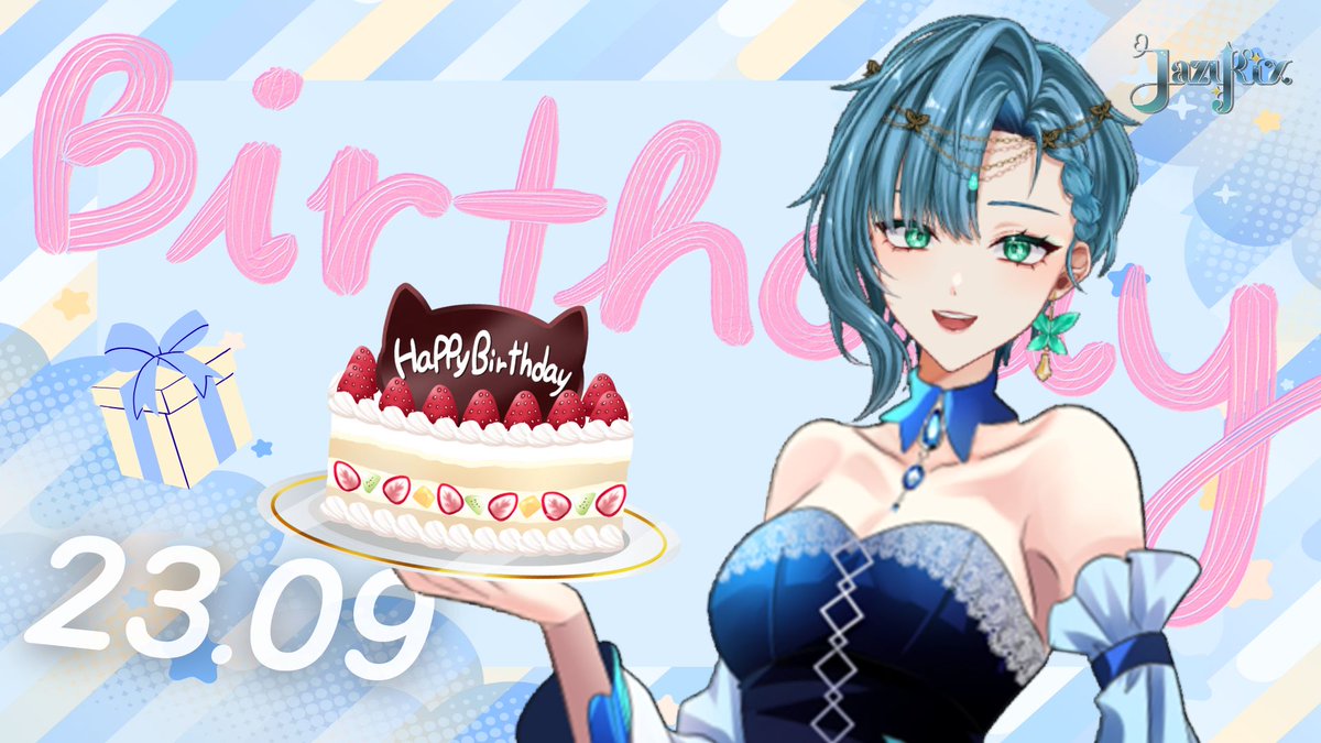 JazyKix_Vtuber's tweet photo. นับถอยหลัง... สู่วันเกิดเจซซี่ !! 🥳🎂

23 ก.ย. นี้ จะเป็นวันเกิดเจซแล้วค่า 
ปีนี้เจซก็ตั้งใจและพยายามทำคอนเทนต์ให้ดีมากขึ้นกว่าเดิมให้ได้เลยล่ะ แล้วเจซจะนำคำอวยพรของทุกคนไปอ่านในไลฟ์น้า💙✨

อวยพรวันเกิดให้เจซกัน! (Write a blessing to Me)
https://t.co/VUUGTTnvTC https://t.co/MSJVkamNUg