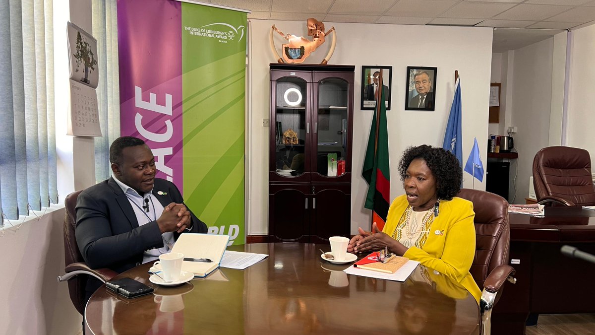 The interview is finally here!

Watch Ms. Beatrice Mutali, <a href="/UNZambia/">UN Zambia</a>  Resident Coordinator, share her journey from the Award, to global leadership. She reflects on resilience, teamwork &amp; leadership lessons that shaped her life &amp; career.
YOUTUBE lnkd.in/dPDuhdt6
#WorldReady