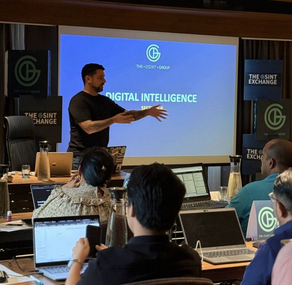BenOwen42's tweet photo. What an amazing week in 🇲🇾 #Malaysia with a sellout crowd for our #OSINT Masterclass! 🎯
Huge thanks to our partners @ThomvellInt for making it happen. 🙌
#TheOSINTGroup #CyberSecurity #ThreatIntelligence #DigitalSecurity #Training #OSINTCommunity https://t.co/51F5Yx4HIy