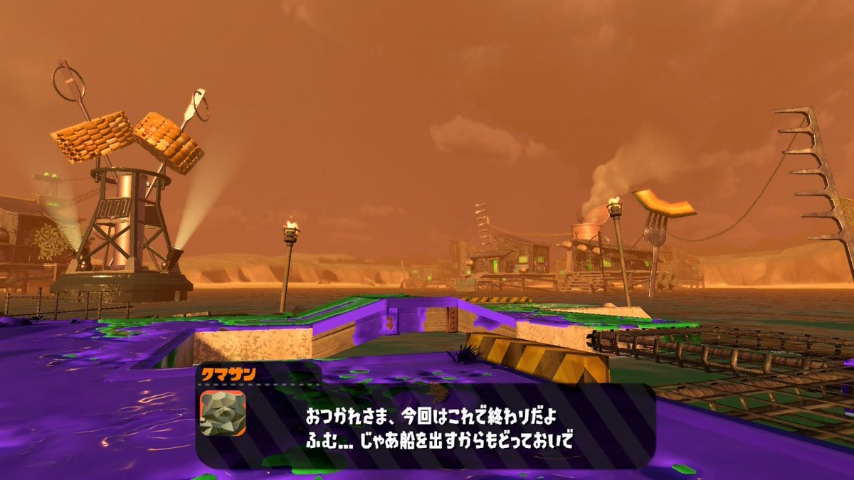 NA__RIE_'s tweet image. #NintendoSwitch #Splatoon2 #スプラトゥーン2
シャケ怖いっす。マッチング人いてますね😊