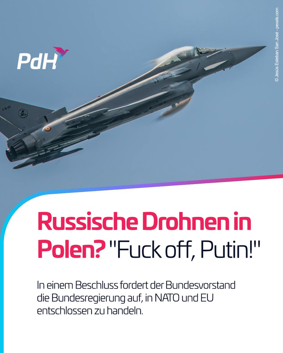 Putin eskaliert – Abwarten ist keine Option 🚨

Der russische Drohnenangriff auf polnisches Staatsgebiet ist eine schwerwiegende Verletzung der Souveränität eines #NATO-Mitgliedstaates und markiert eine neue Eskalationsstufe des Putin-Regimes!
