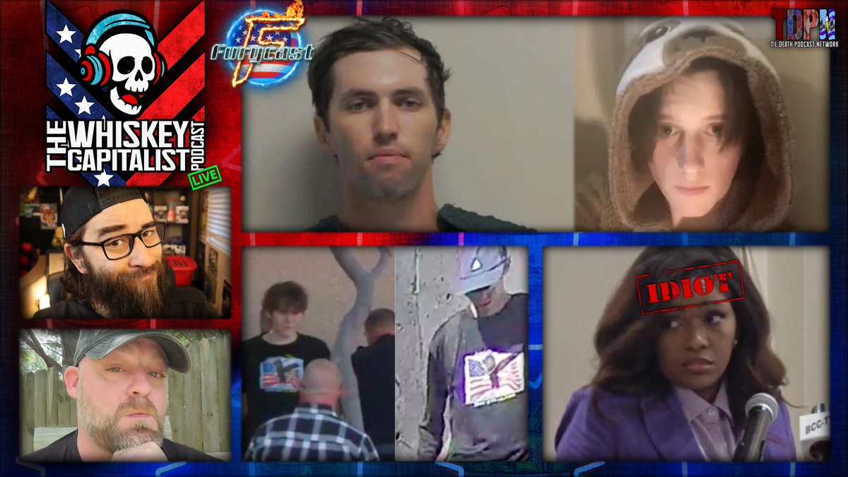 WhiskeyCapPod's tweet photo. @rumblevideo #Livestream today @ 8p ET/5p PT!!
Charlie Kirk Assassin Has a Trans Furry Boyfriend...Because Of Course... #LeftismIsCancer | 9.15.25
#CharlieKirk #Assassination #TransViolence #CharlieKirkDead #TurningPoint #TylerRobinson #Furry
https://t.co/7cnUqapkKQ
@FurycastUSA: https://t.co/5W0JMqQhho