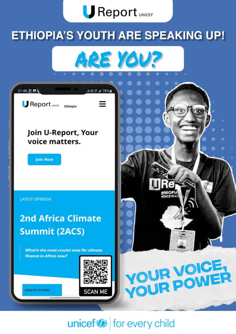 U-report Ethiopia tweet media