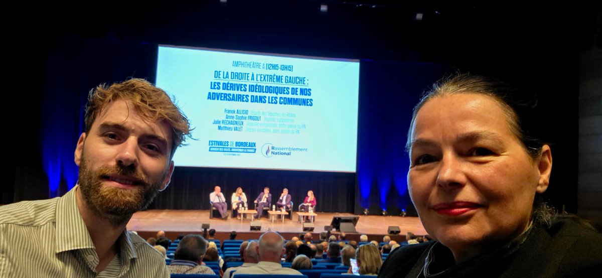 Celine__Lagarde's tweet photo. ✨ Merci les #Estivales de Bordeaux.
C'était un week-end studieux et enthousiasmant. Le #RN est prêt à gouverner à chaque échelon électoral.
En avant pour les Municipales 2026 !
🇨🇵 Le changement n'attend plus ! https://t.co/g1xbU9itoc