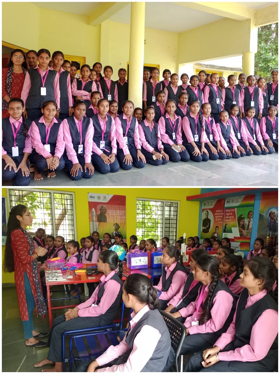 IPlab_rajpipla's tweet image. On #EngineersDay, an engaging Workshop was conducted with hands-on learning using #RoboticsKit🤖🚀
Students explored innovation through #Stembotix, sparking curiosity &amp;amp; creativity in the field of #Engineering 
@InfoGujcost @dstGujarat
@narottamsahoo @pavitshah @manthancsc