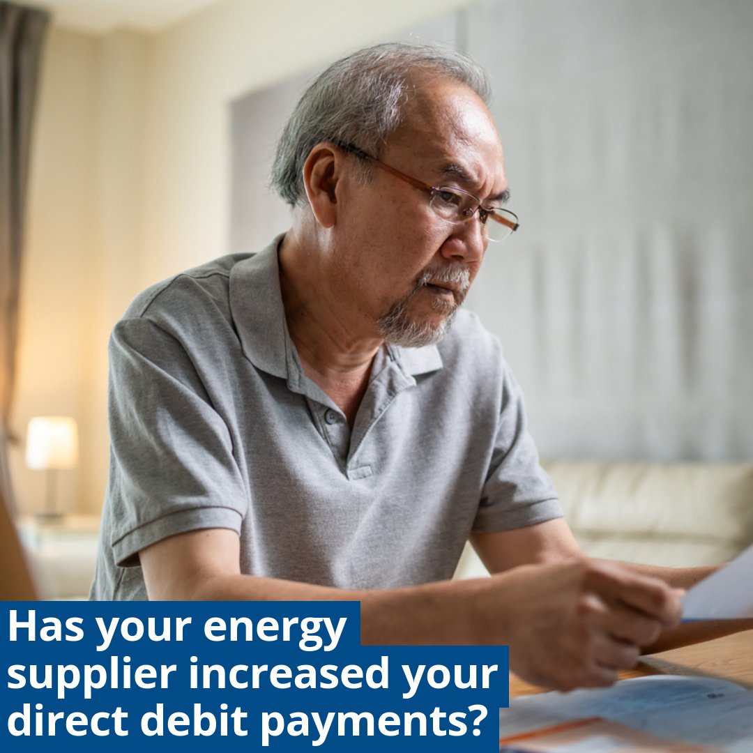 Your supplier might increase your direct debit payments to pay for energy you used in the past - this is known as ‘back billing’.

❗ They usually can’t charge you for energy you’ve used over 12 months ago.

Find out more ⤵️
bit.ly/46gpSyP