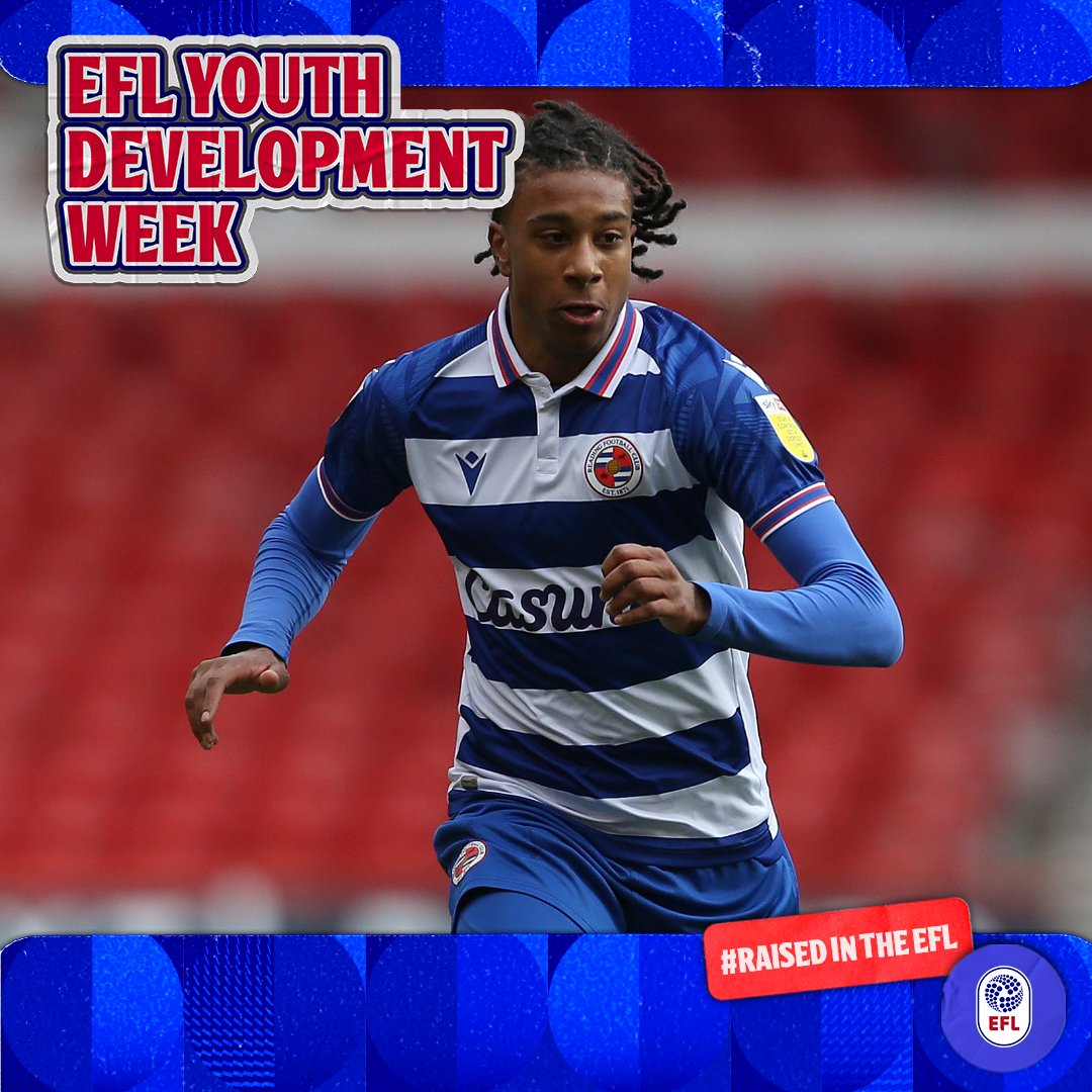 EFL's tweet image. A Bundesliga champion, a French international and still only 23-years-old!

What a journey so far for this @ReadingFC Academy star! 🤩

#RaisedInTheEFL