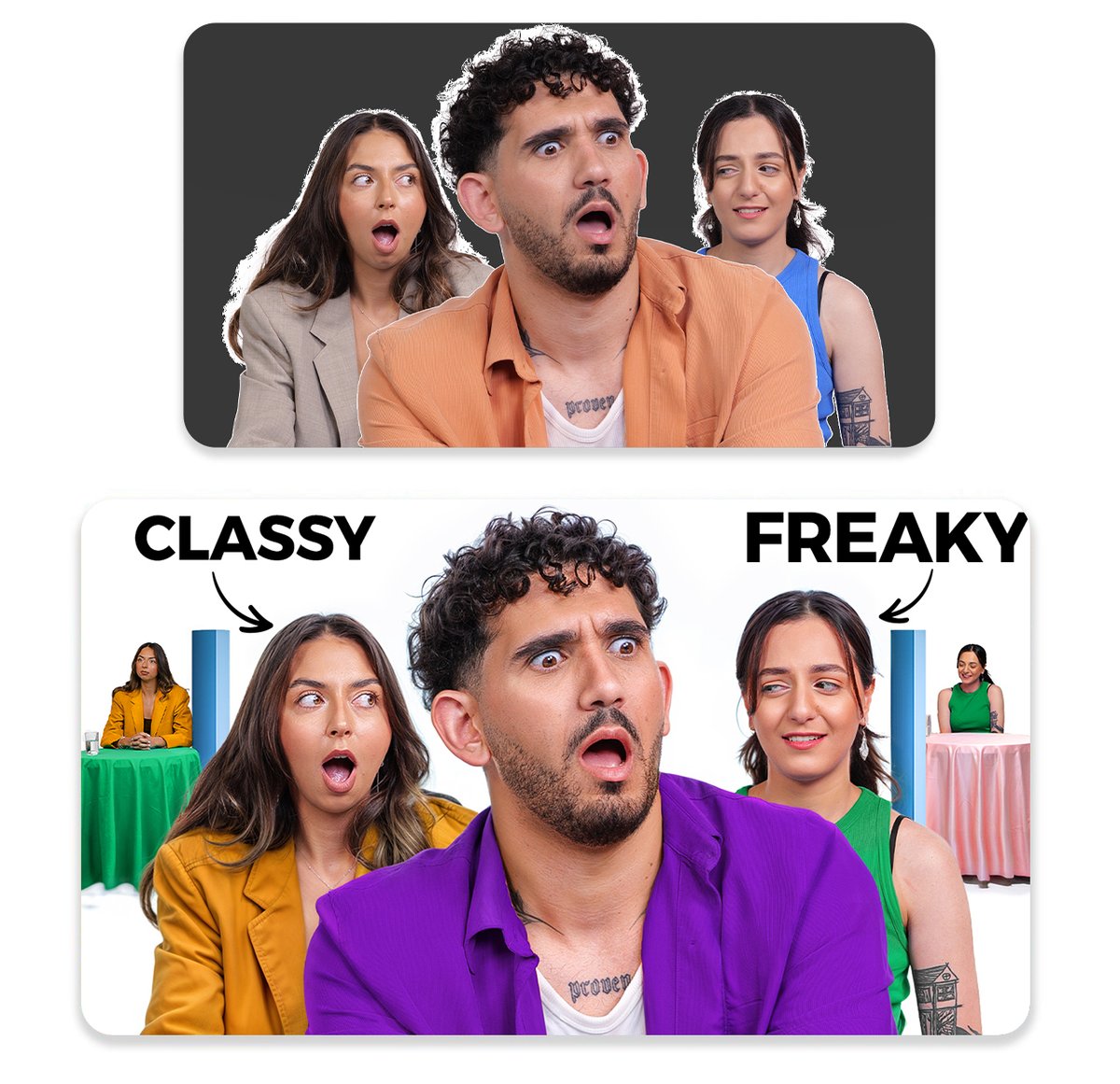 JrtAdil's tweet image. Recent thumbnail I made🎯 —Title &quot;Blind Dating 2 Girls Gets SPICY FAST&quot; 

 W or L?

#thumbnail #YouTube #designstyle #socialmedia #youtubethumbnails