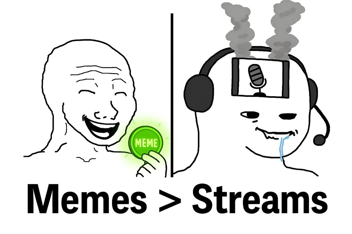 The equation is simple:
Unstream = Freedom for Memes 🚫🎥

260 boosts + ads — all from the community.
This is real support. This is why Unstream will win. 💚

3C7KZVjpoZFFkSGLZTr1uB1SeahZgrjykRQP2VN4pump