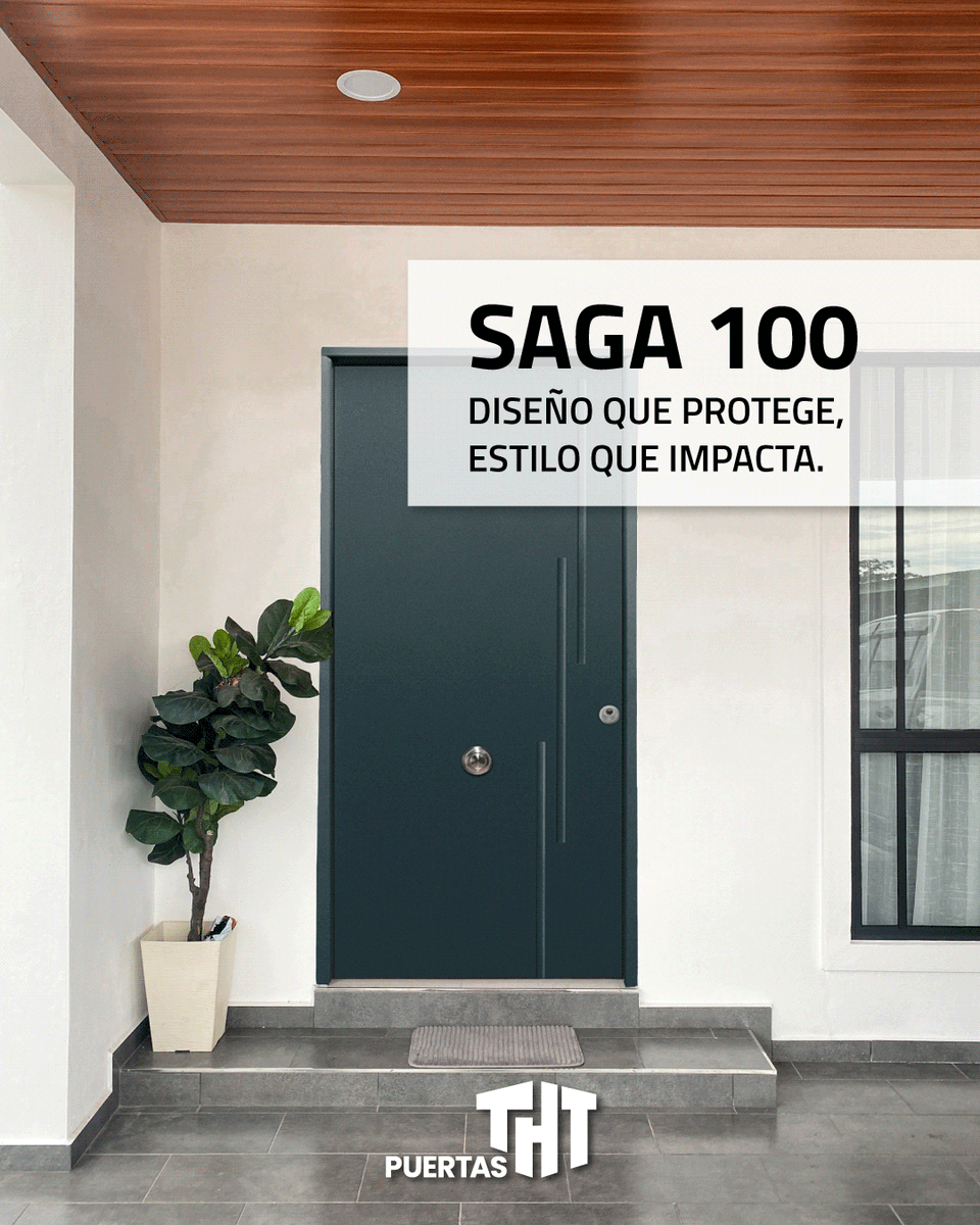 🚪 Diseño que protege, estilo que impacta.
La Saga 100 combina resistencia certificada con acabados elegantes, adaptándose a cualquier hogar sin comprometer la seguridad.

☎️951 17 81 91
🔗 puertastht.com

#Saga100 #PuertasTHT #HogarProtegido #DiseñoYSeguridad