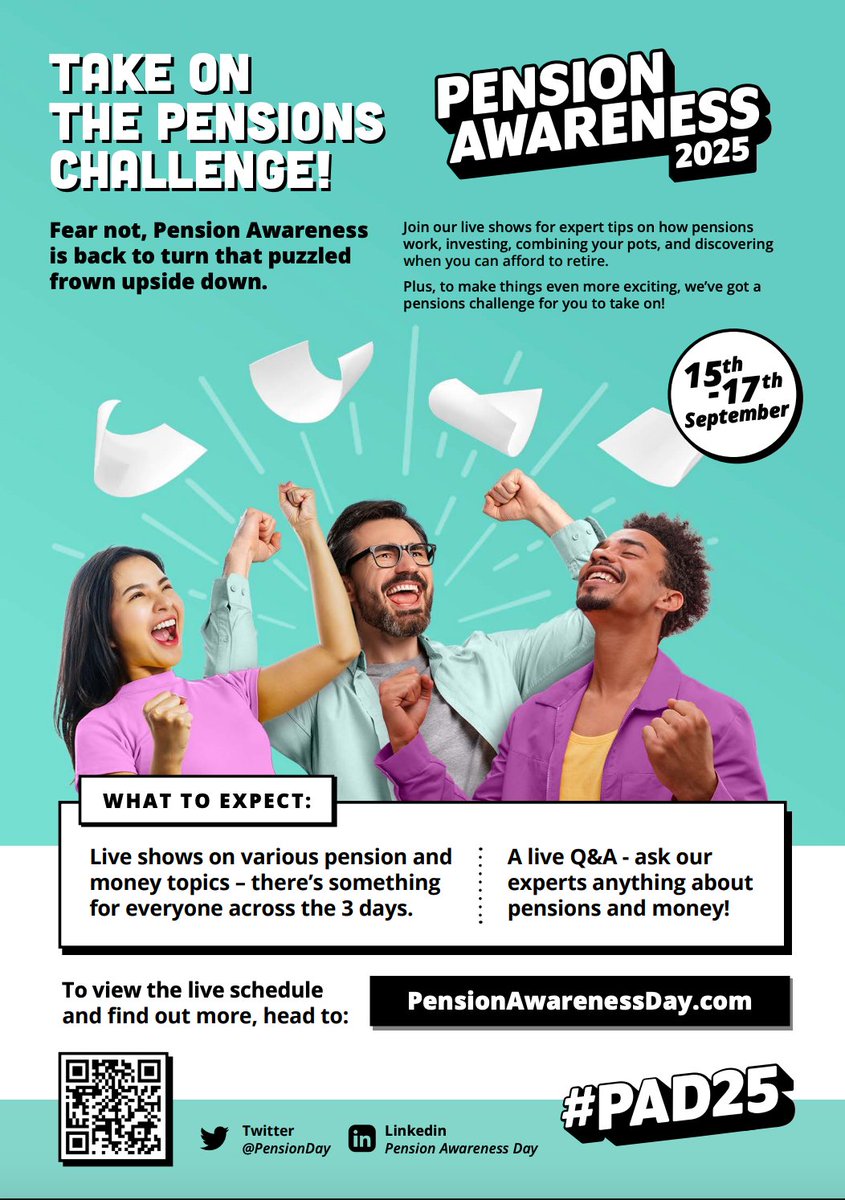 Planning for your retirement is a big deal, but it doesn't have to be overwhelming.

A quick check-in every few months helps you stay on track and spot any potential issues early. How often do you check your pension?

#PensionAwarenessDay
pensionawarenessday.com