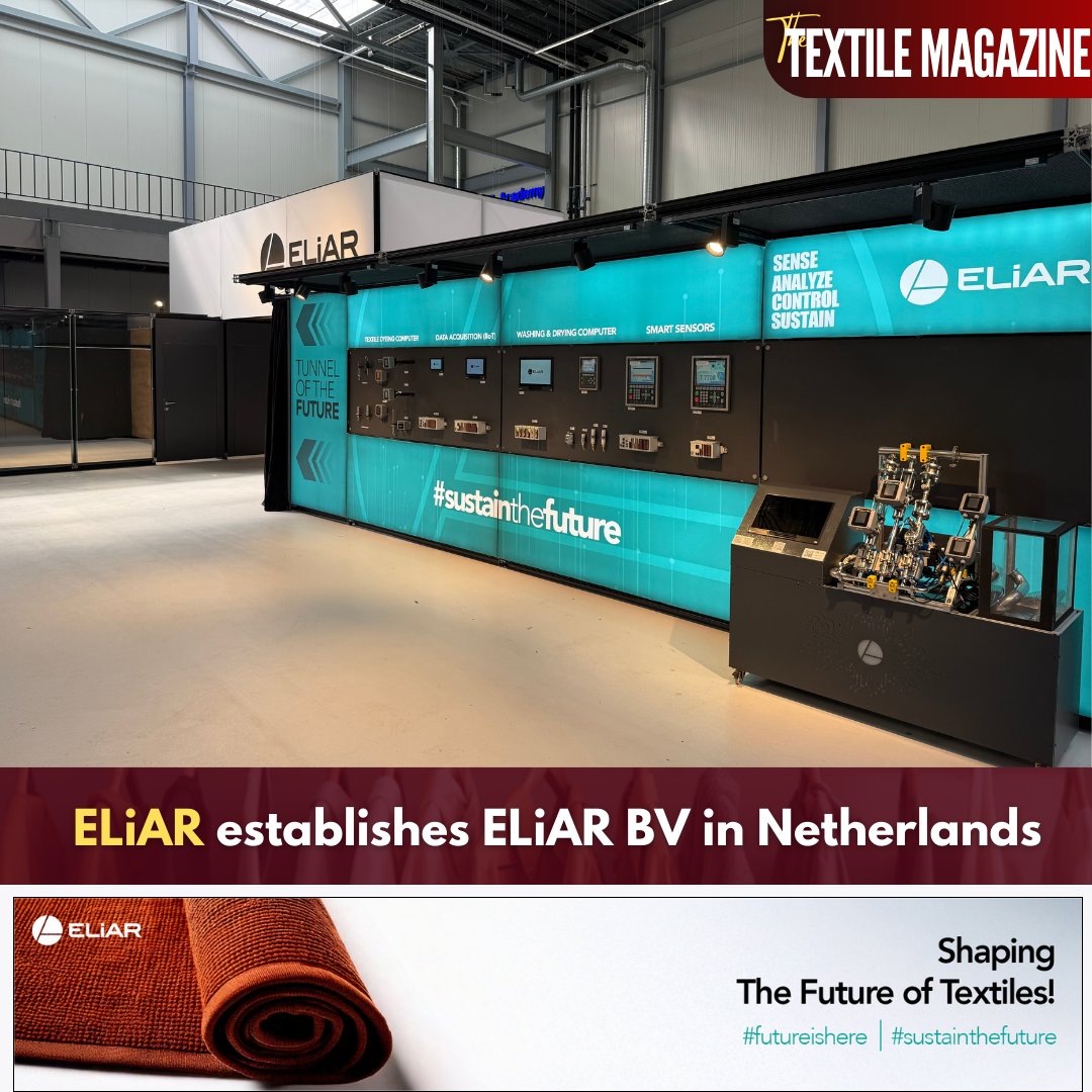 ELiAR has established ELiAR BV at the Brainport Industries Campus (BIC) in Eindhoven, the Netherlands. The new centre has been launched with full equity financing.

𝐑𝐞𝐚𝐝 𝐌𝐨𝐫𝐞: indiantextilemagazine.in/eliar-establis…

#ELiAR #BusinessExpansion #GlobalGrowth