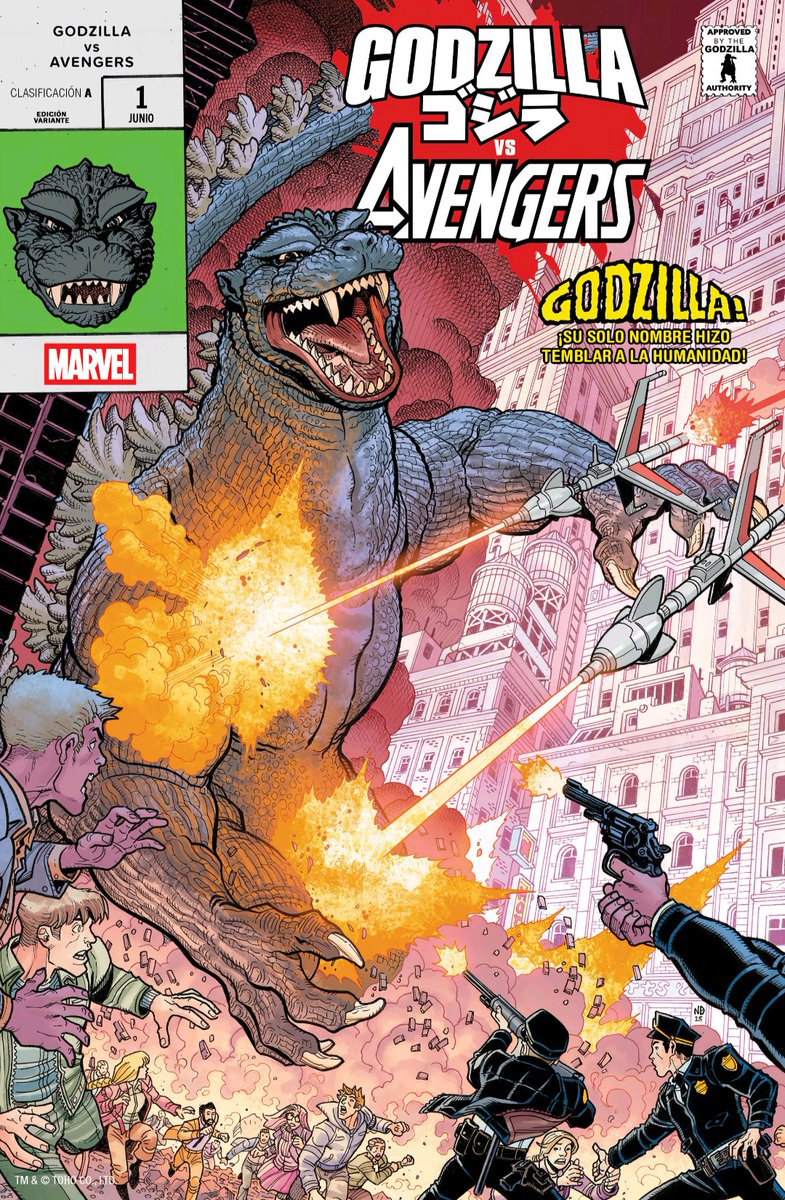 Godzila vs Avengers