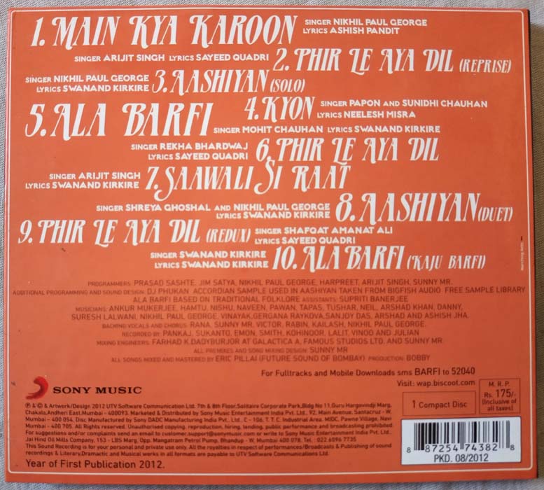 MovzMusicals999's tweet photo. #13YearsOfBarfi
It is rare film that can make you smile and make you cry in the same scene. Its technical brilliance is only outdone by its emotional complexity and depth.
#Barfi Audiocd @SonyMusicSouth
@ipritamofficial musical
#Ranbirkapoor @Ileana_Official @priyankachopra https://t.co/Ovey3tjAN8
