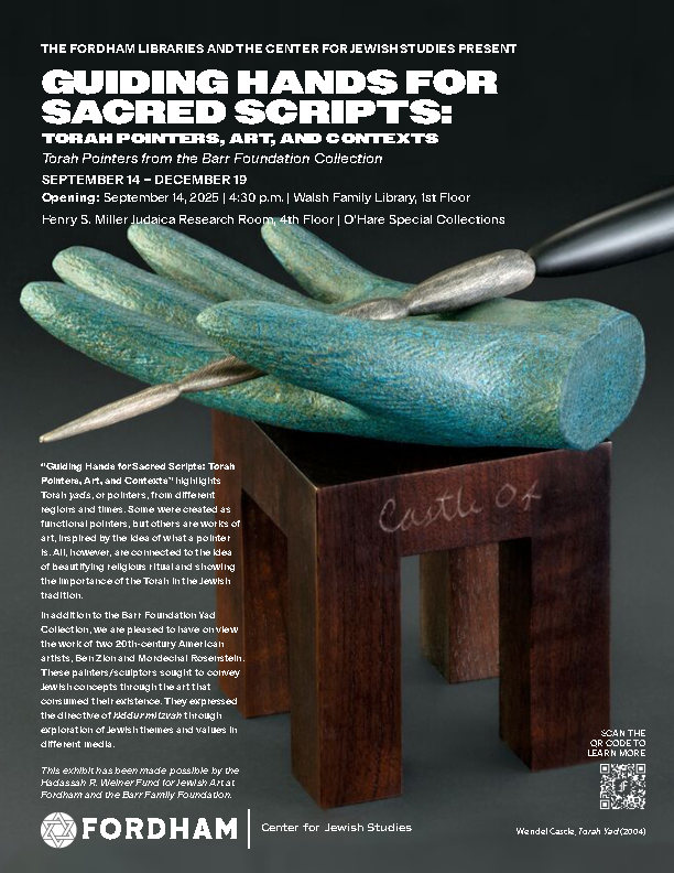 Center for Jewish Studies at Fordham tweet media