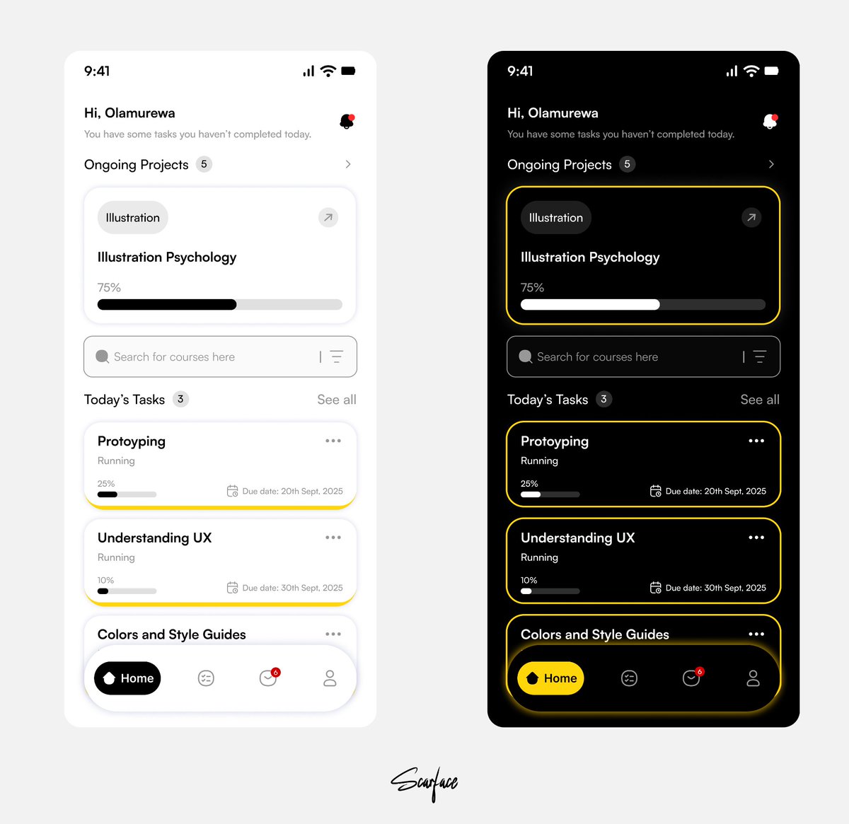 ScarfaceDesig's tweet image. A Task reminder page.
- Day 
- Night

#Workinprogress #Classinsession 👷🧱🏗️