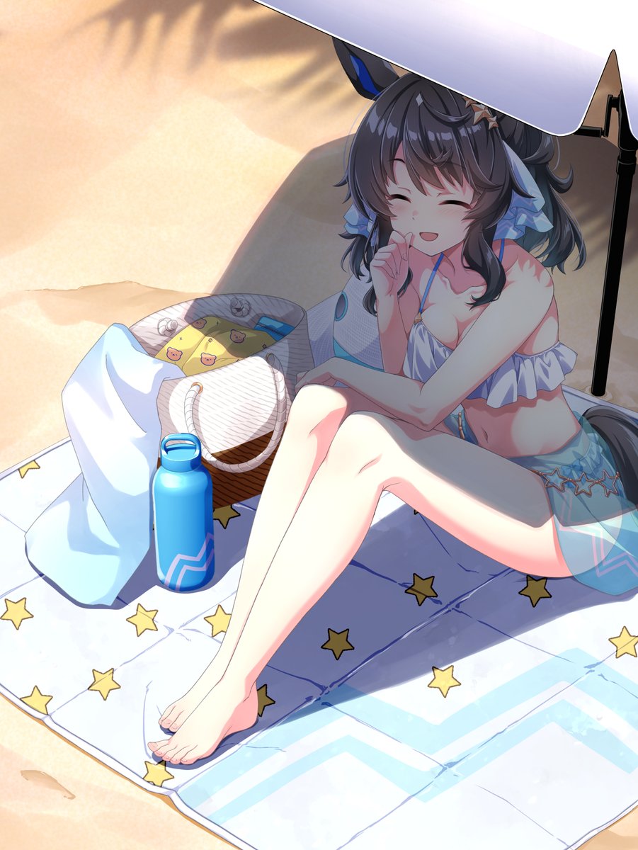 #夏が終わりそうだし今年描いた水着絵を貼ろう