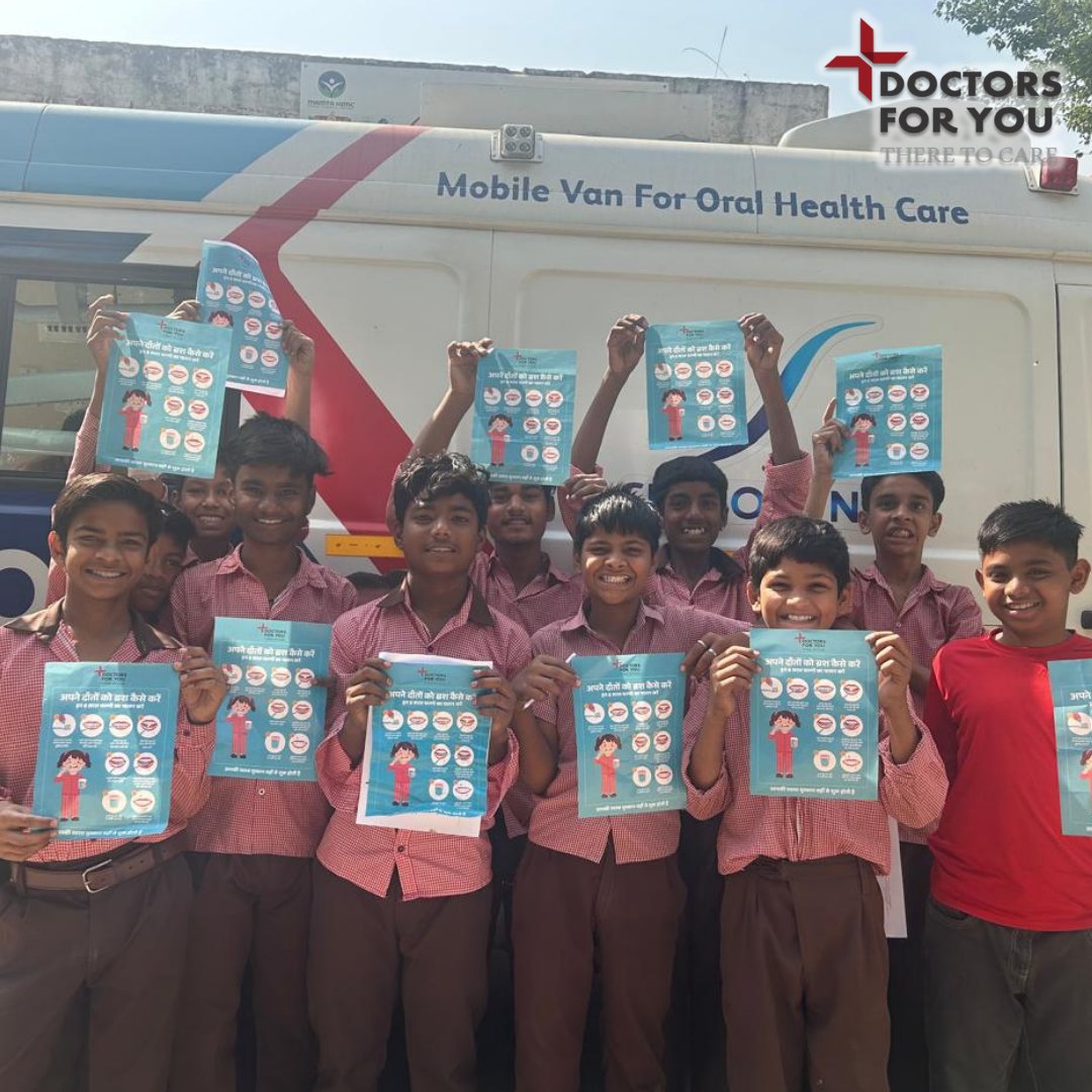 🦷 Bringing smiles to every doorstep!

<a href="/DFYIndia/">Doctors For You</a> , #sensodyne &amp; <a href="/Haleon_health/">Haleon</a>  is driving the #MobileDentalCamp across Thane–Mumbai &amp; Noida — offering free checkups, treatments &amp; oral health awareness to underserved communities. 

#DoctorsForYou #OralHealthForAll #SmilesForAll