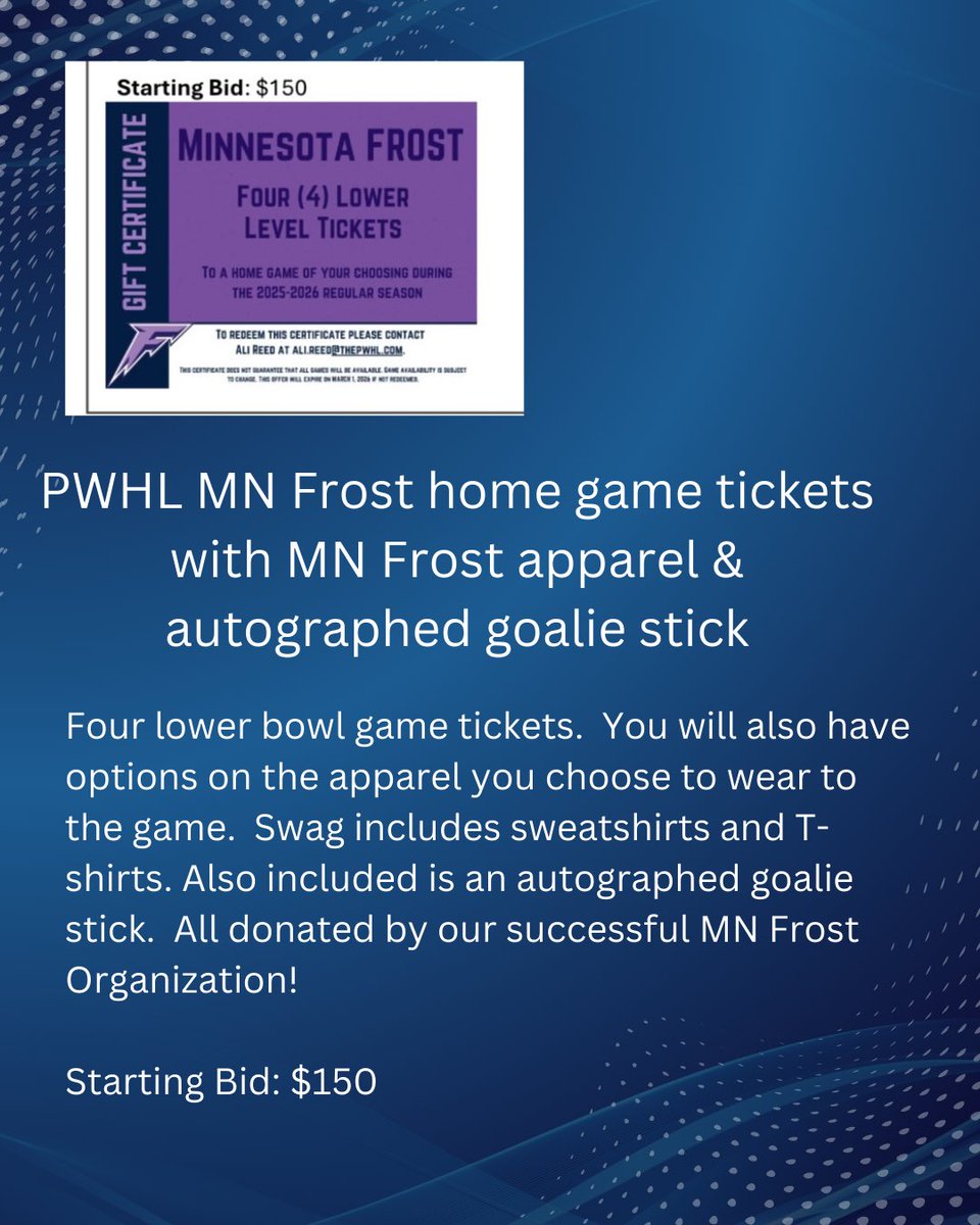 Support the Eastview High School Boys &amp; Girls Hockey Teams through their Silent Auction as part of the 28th Annual Golf Tournament &amp; Fundraiser on September 19th. at Boulder Pointe Golf Club in Elko, MN. 

You do not need to be a golfer to participate in the silent auction.