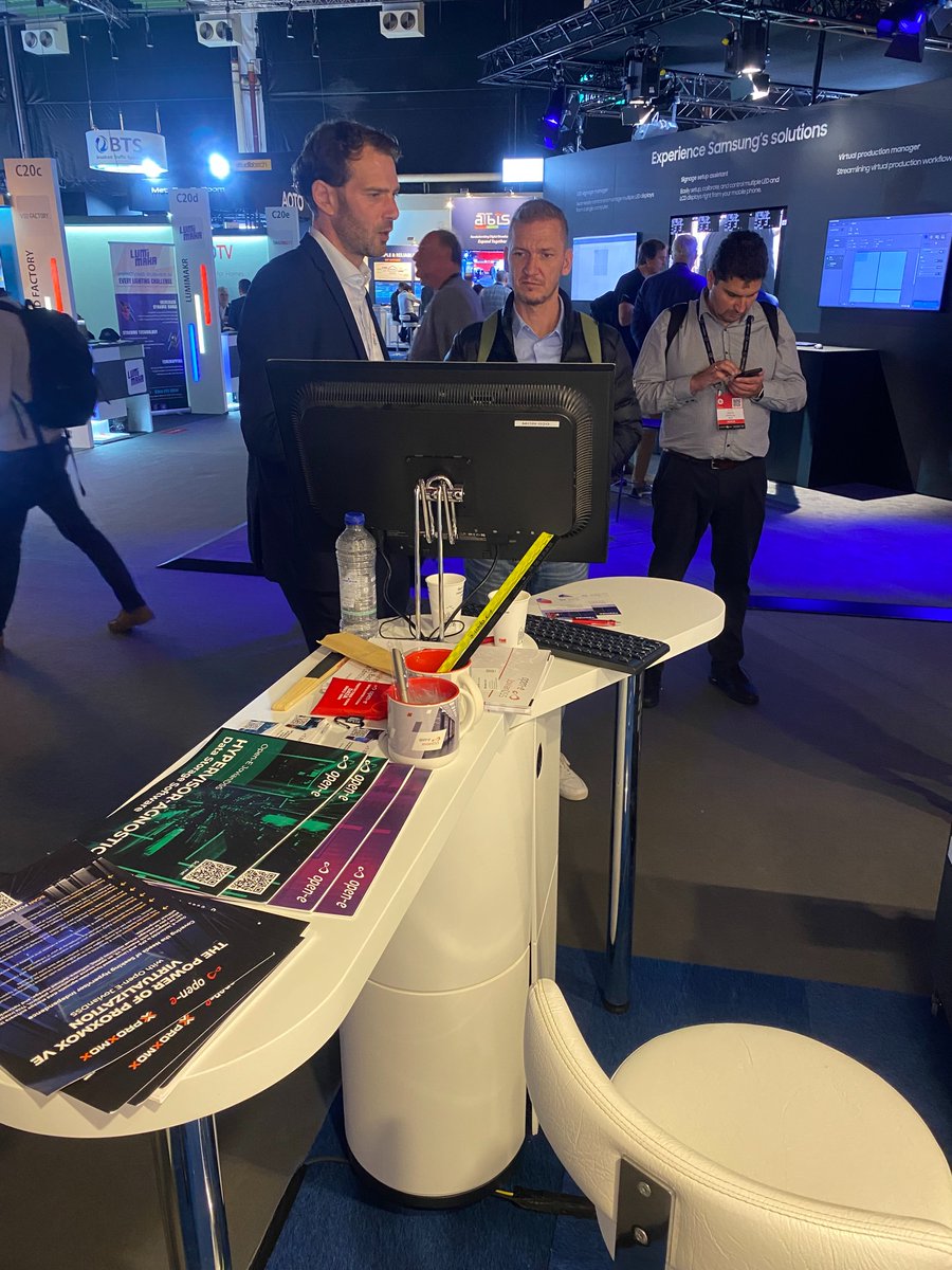 A huge shoutout to our partner Toshiba Electronics Europe Storage Solutions for showcasing some serious storage power: 1.4 Petabytes of storage with 60 x 24TB HDDs in a ZFS-based cluster! Partnerships like this drive innovation in media storage.

#IBC2025 #ToshibaStorage